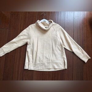 Nike Women's Tan Cowl Neck Sweater